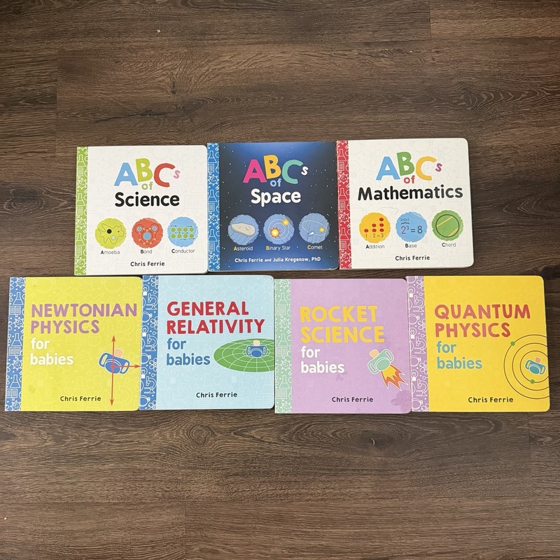 Chris Ferrie Baby University Lot 7 ABCs Science Space Quantum Physics