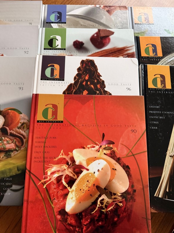 Art Culinaire 90/91/92/93/94/95/96/97/98/99 Ten Consecutive Issues 840 pages!