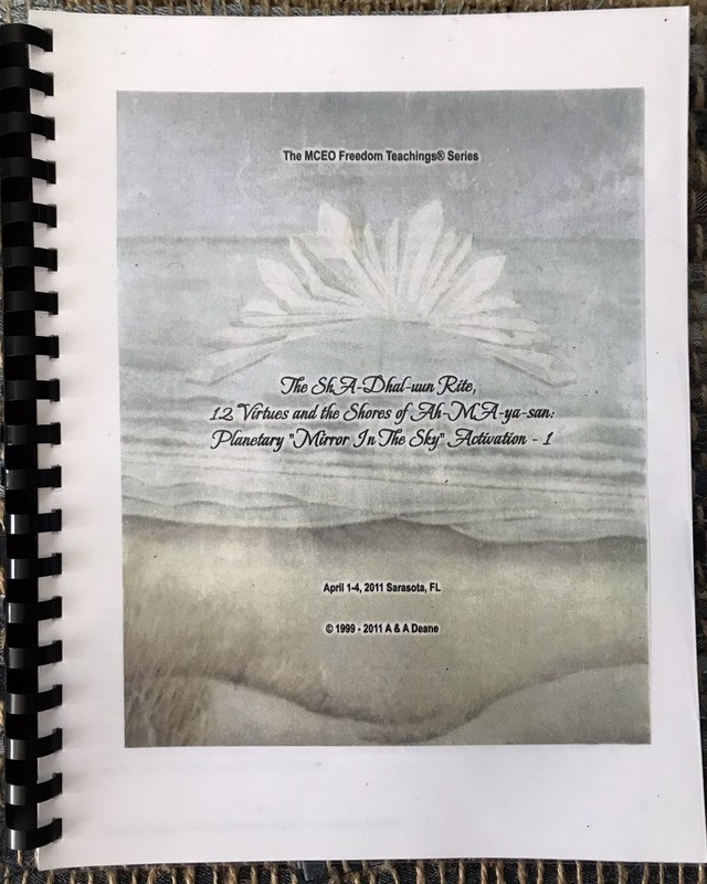ASHAYANA DEANE-The ShA-Dhal-uun Rite, 3 Complete DVD’S & Booklet ( All 49 Pages) gallery