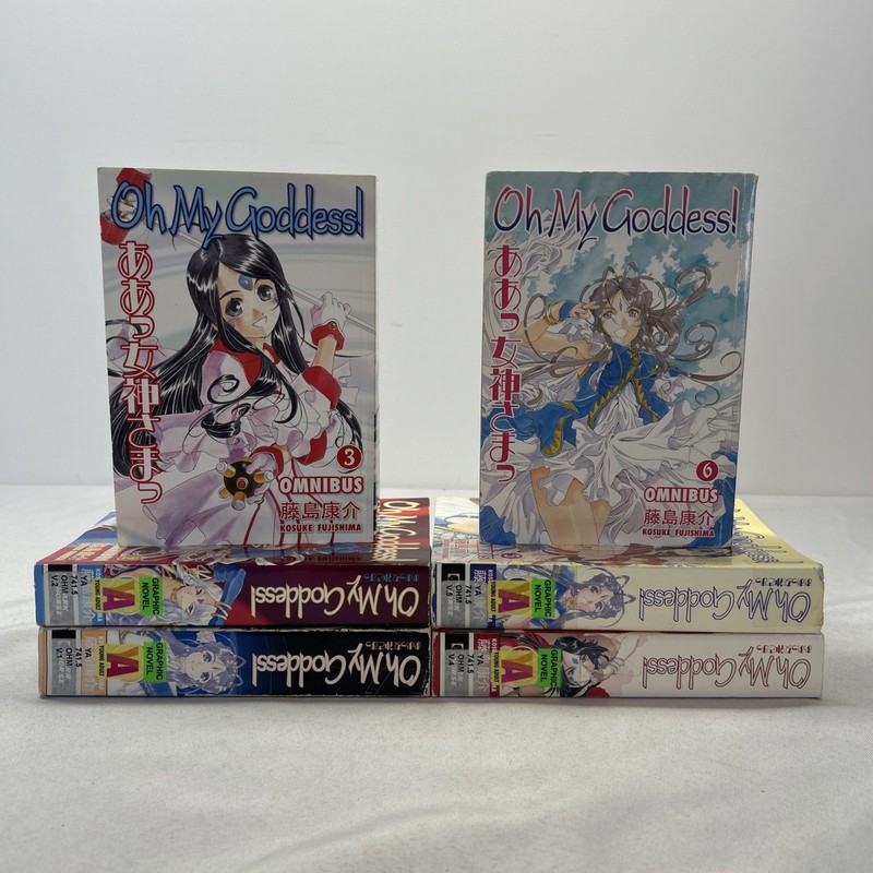 Oh My Goddess Omnibus by Nosuke Fujishima Vol 1 – 6 PB