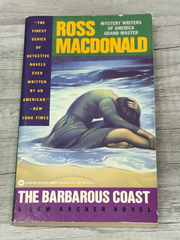 The Barbarous Coast Mass Market Paperbound Ross Macdonald 1990