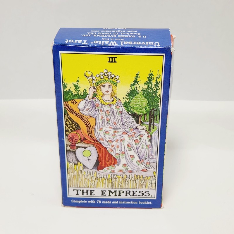 Universal Waite Tarot Deck Cards By Stuart R. Kaplan 2004 U S Games Vintage gallery