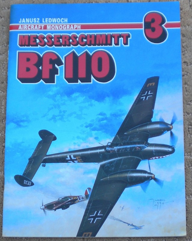 Messerschmitt Bf110 Aircraft Monograph #3 sc 1994 Janusz Ledwoch AJ Press