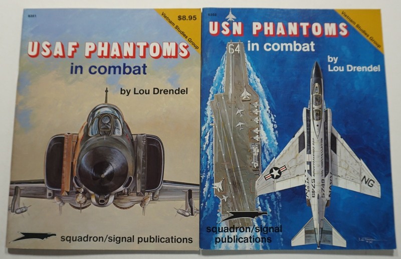 USAF Phantoms in Combat + USN Drendel Military Aircraft Airplanes Vietnam War