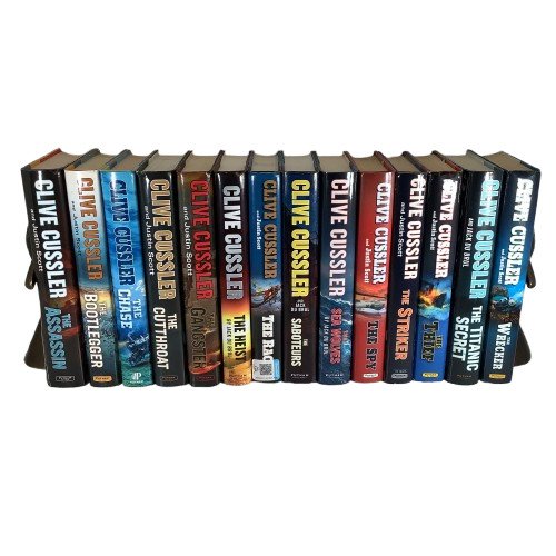 Clive Cussler Isaac Bell Complete Series 1-14 HC DJ Like New
