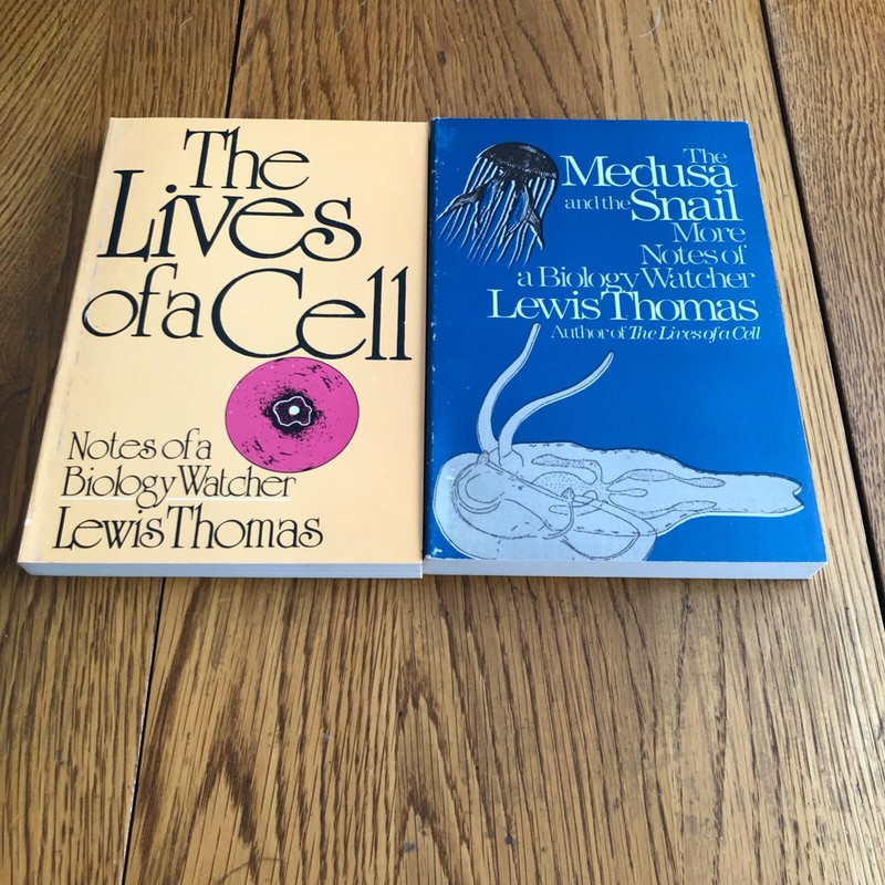 The Lives of a Cell & The Medusa and the Snail by Lewis Thomas Slipcover gallery