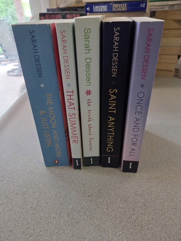 Sarah Dessen Lot Of 5 Books 1 Is A 2-in-1. 6 Stories Paperback YA Relationships.