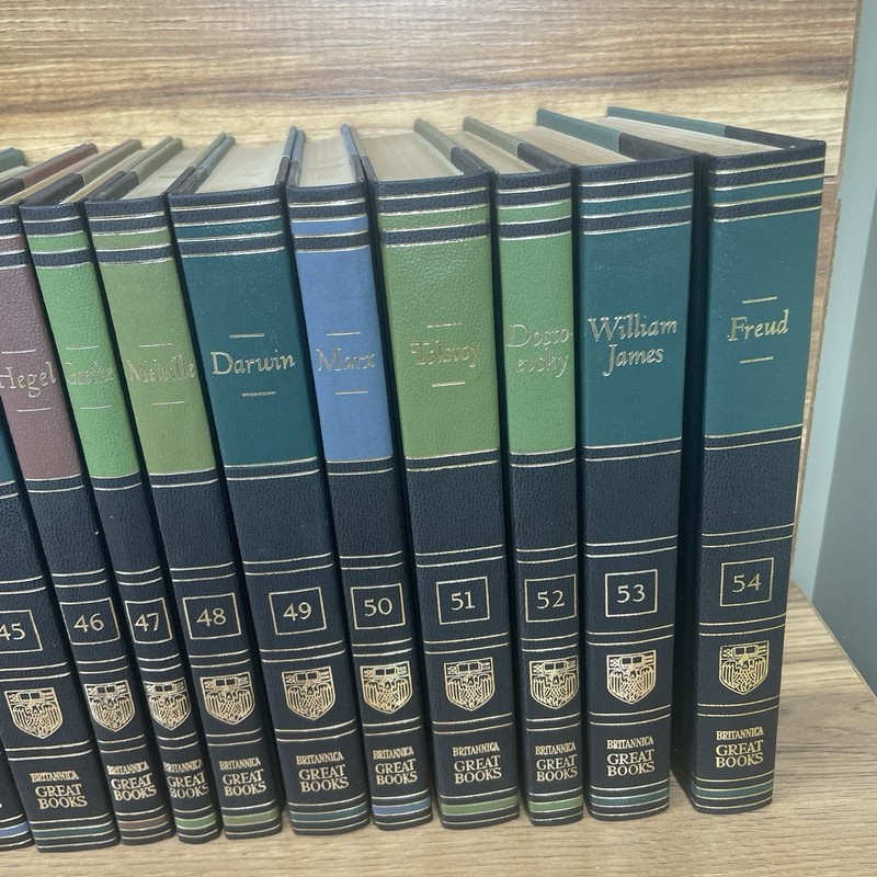 GREAT BOOKS OF THE WESTERN WORLD Britannica-1952, 1986 Printing. Vols- YOU PICK gallery