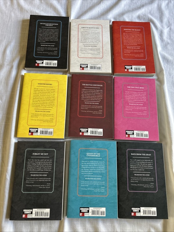 Noragami Manga Lot of 9 Volume 1, 2, 3, 4, 6, 7, 8, 9 , 10 Paperback! gallery