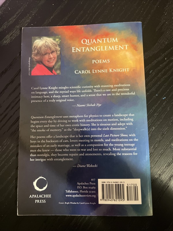 Quantum Entanglement by Carol Lynne Knight (2010, Trade Paperback) Signed gallery