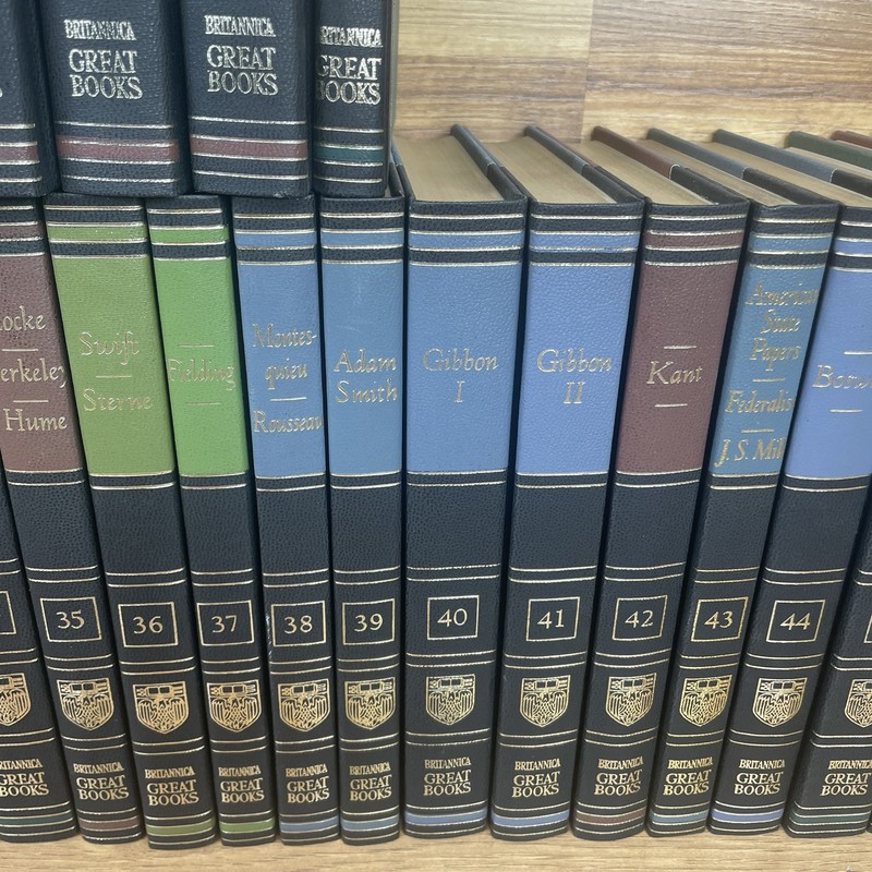 GREAT BOOKS OF THE WESTERN WORLD Britannica-1952, 1986 Printing. Vols- YOU PICK gallery