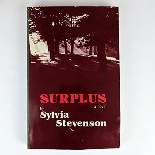 Surplus – Sylvia Stevenson, Naiad Pr, Paperback