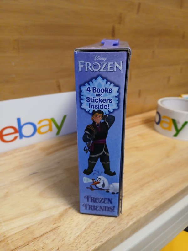 Lot Of 4 Disney’s Frozen Board Books Random House Kids set in box Olaf Anna Elsa gallery