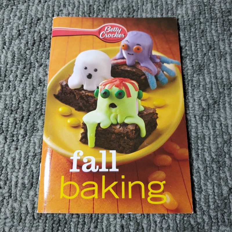 Betty Crocker Fall Baking Cookbook Seasonal Halloween Recipes Wiley