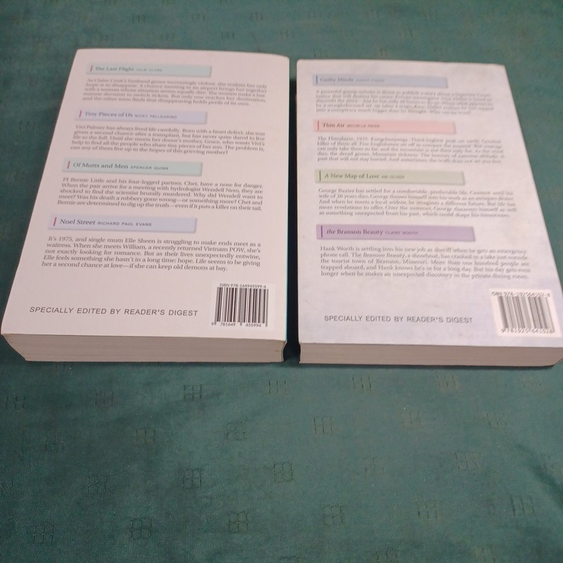 2 x Reader's Digest Select Editions Paperback 4-in-1 Books, 8 Novels gallery