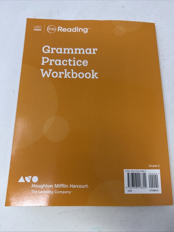 Into Reading : Grammar Practice Workbook Grade 2 Houghton Mifflin Harcourt gallery