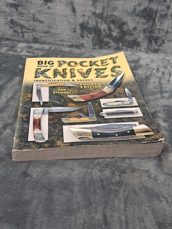 Big Book OF Pocket Knives Identification & Values Fourth Edition 4th PB Guide gallery