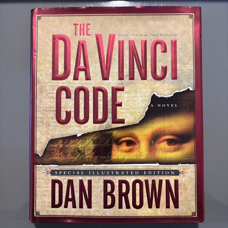 The DA VINCI CODE – Special Illustrated Edition by Dan Brown 2004 Hardcover Book