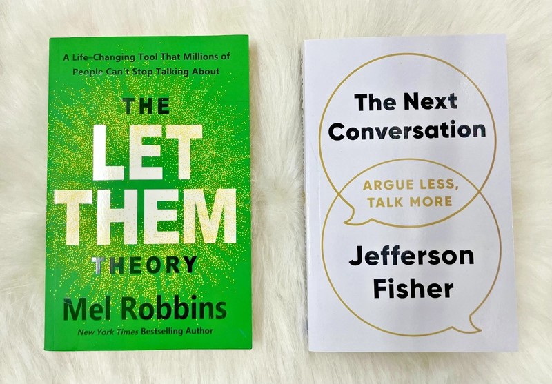 The Let Them Theory by Mel Robbins+The Next Conversation By Jefferson Fisher..