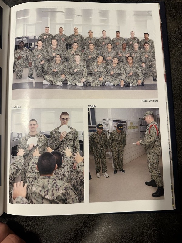 The Keel US NAVY Recruit Training Command Great Lakes Illinois Book 9/26/2024 gallery