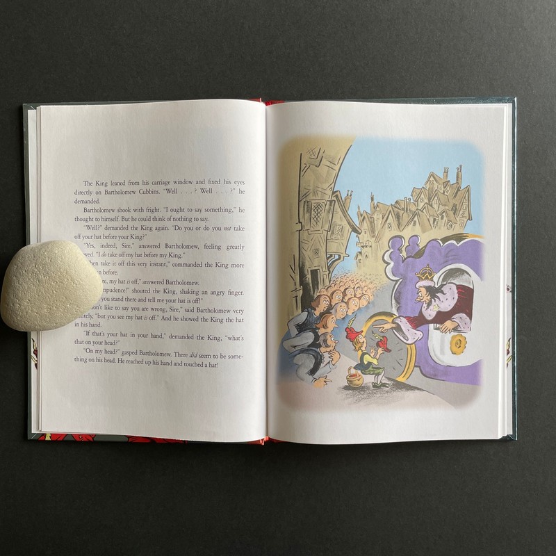 The 500 Hats of Bartholomew Cubbins • Seuss • Metallic Cover • Color Enhanced gallery