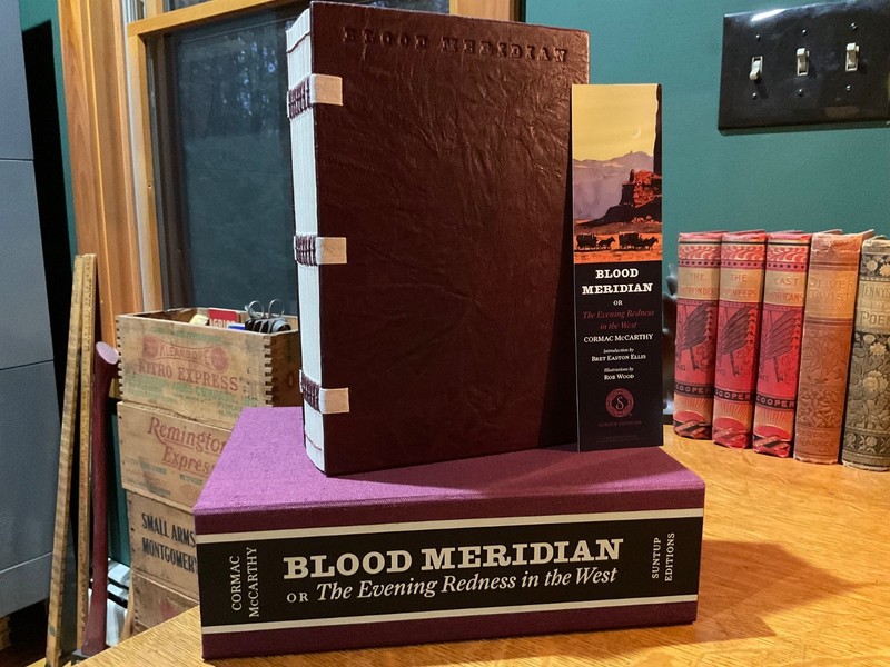 Cormac McCarthy ~ BLOOD MERIDIAN 2021 Suntup Editions LTD TO 350 *UNREAD*FINE!* gallery