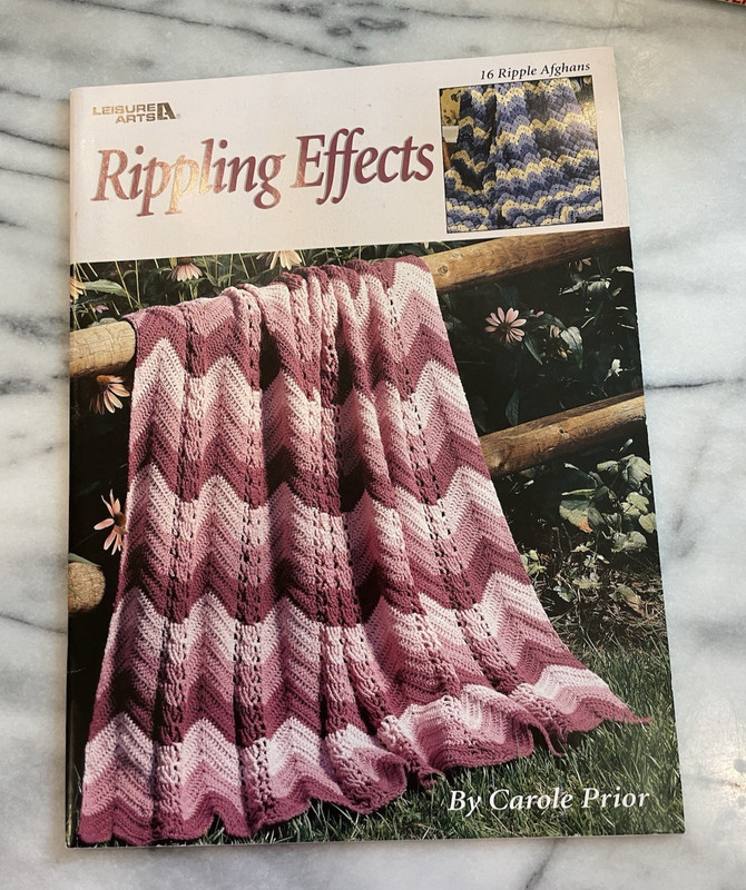 Rippling Effects (Leisure Arts #2761) – Paperback By Carole Prior – Very GOOD