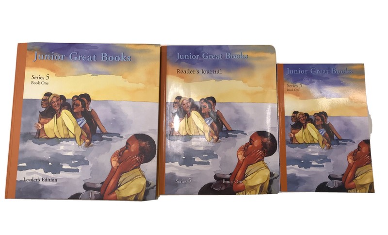 Junior Great Books Ser5 Bk 1 Complete Set-Leader’s Ed-Reader’s Journal-Anthology