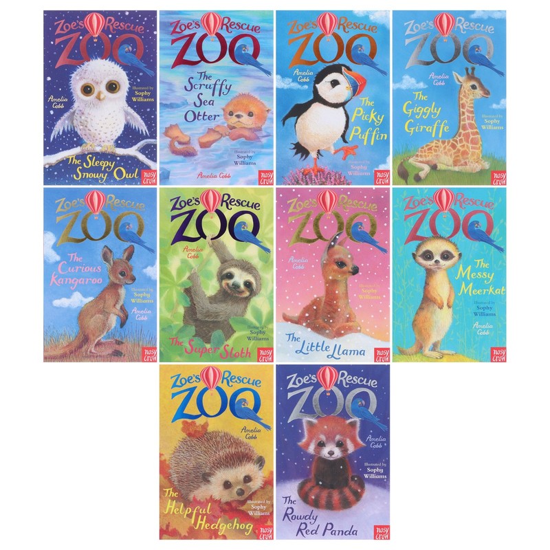 Zoe's Rescue Zoo Series 2 By Amelia Cobb: 10 Books Set (11-20) - Ages 5-8 - PB gallery