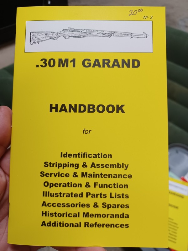 .30 M1 GARAND HANDBOOK SKENNERTON