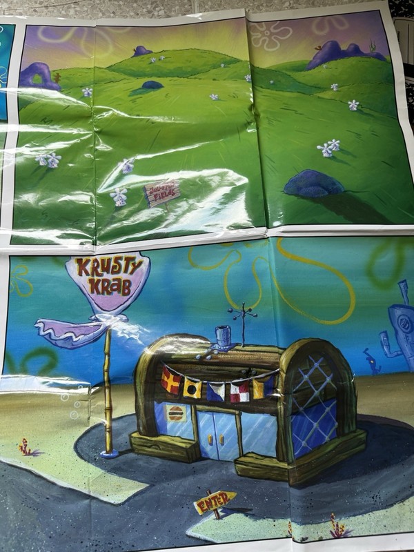 My Busy Books Nickelodeon Spongebob SquarePants w/Play mat AS SHOWN HTF gallery