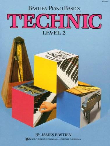 WP217 – Bastien Piano Basics – Technic Level 2 – Paperback – GOOD