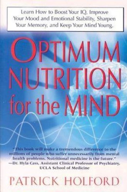 Optimum Nutrition for the Mind Paperback Patrick Holford