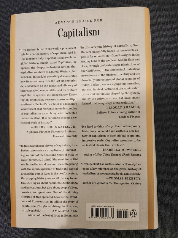 Capitalism : A Global History by Sven Beckert (2025, Hardcover) gallery