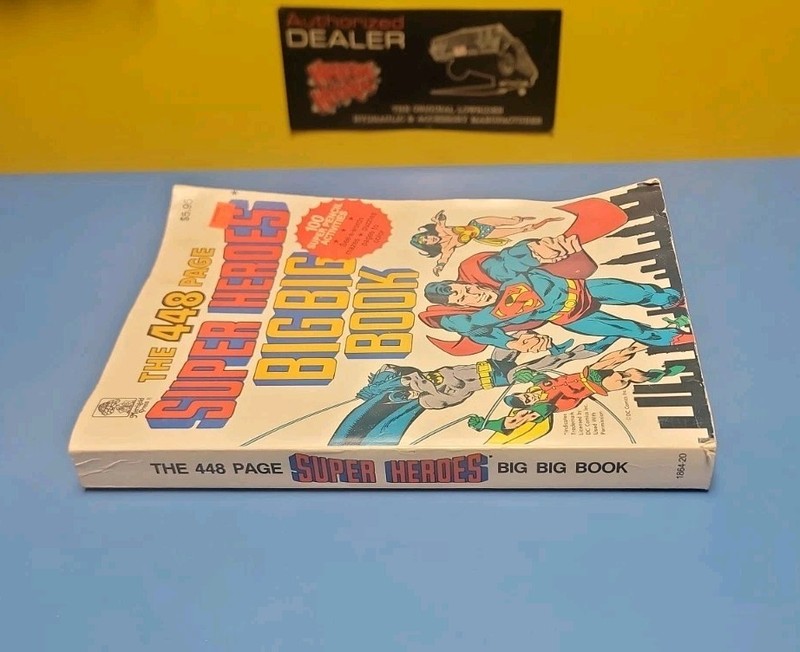 The 448 Page Super Heroes Big Big Book 1980 Coloring Activities Puzzles gallery