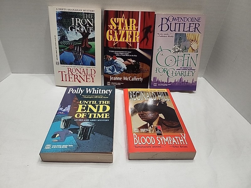 Lot Of 5 Worldwide Mystery Paperback Books Vintage No Longer In Print #3