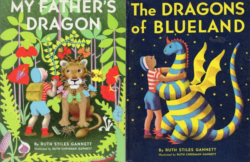 MY FATHER’S DRAGON & DRAGONS OF BLUELAND, TRADE PBs, RANDOM HOUSE, 2005