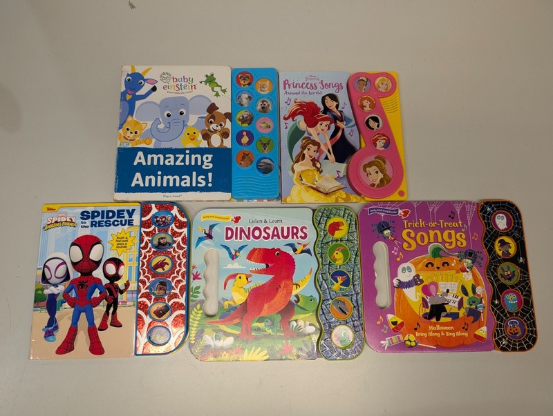 Children’s Sound Board Books Lot of 8 Interactive gallery