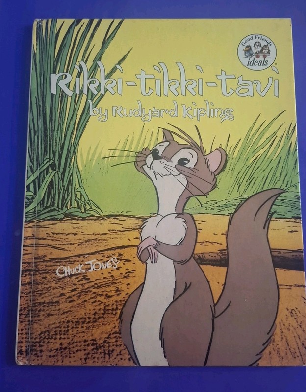 RIKKI-TIKKI-TAVI (A CHUCK JONES CLASSIC) By Rudyard Kipling 1982 Hardcover