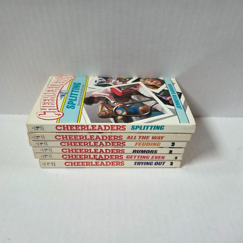 Vintage Cheerleaders Books 1-6 1 2 3 4 5 6 YA PB Teen Romance 80s gallery