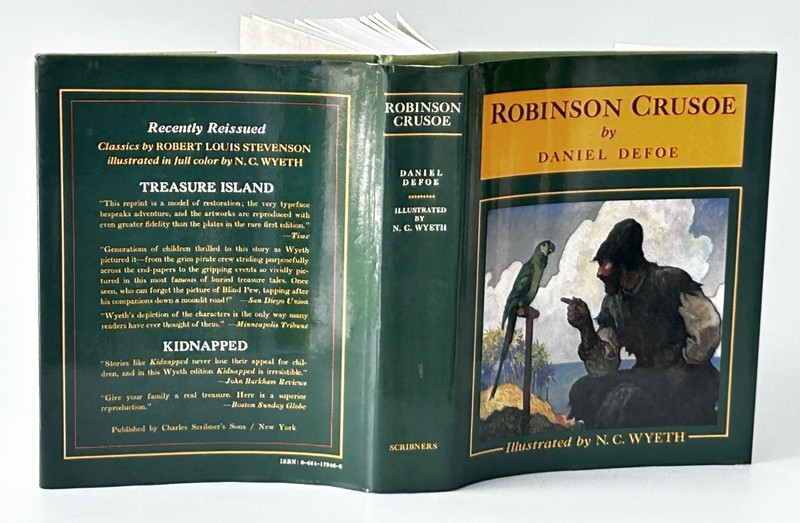 ROBINSON CRUSOE (1983) Daniel Defoe Illustrated by N C Wyeth