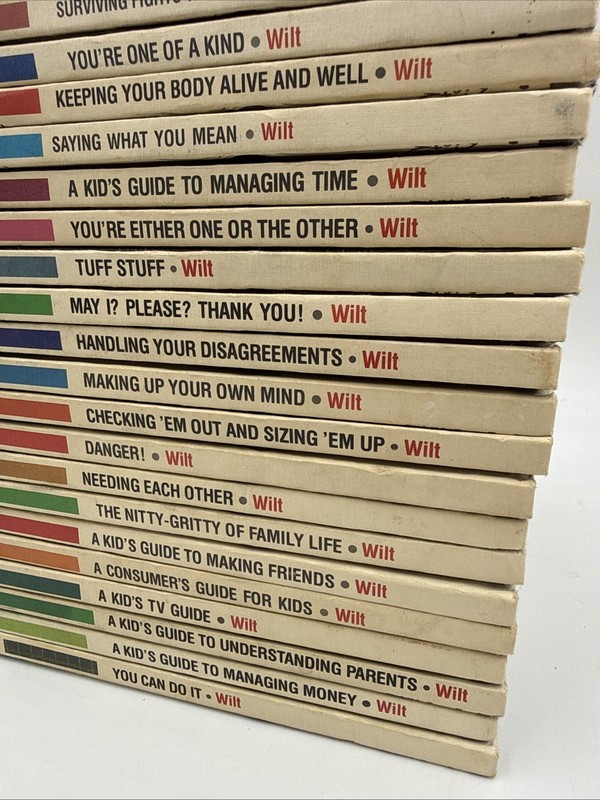 Vintage 1978 READY-SET-GROW Children's Series Weekly Reader Joy Wilt 24 BOOK LOT gallery