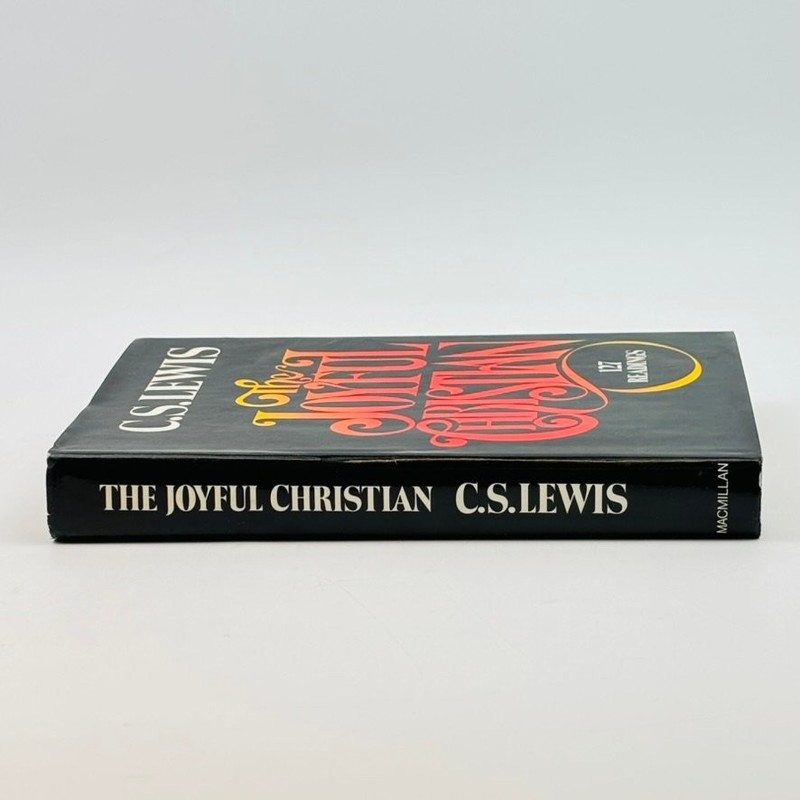 The Joyful Christian CS Lewis 1977 First Edition 6th Print 127 Readings Theology gallery