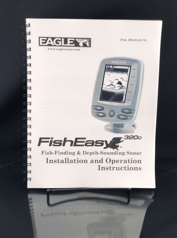 Eagle Fish Easy 320C Fish Finder Operator Manual User Guide Instructions