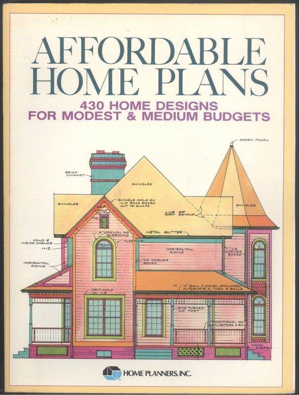 Building Trades-Homes-Design-Architecture-430 Affordable Plans-Modest Budgets!