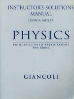 PHYSICS: PRINCIPLES WITH APPLICATIONS, INSTRUCTOR'S By Douglas C. Giancoli Mint