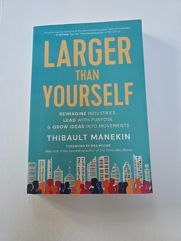 Larger Than Yourself: Reimagine Industries, Lead with Purpose & Grow Ideas into,