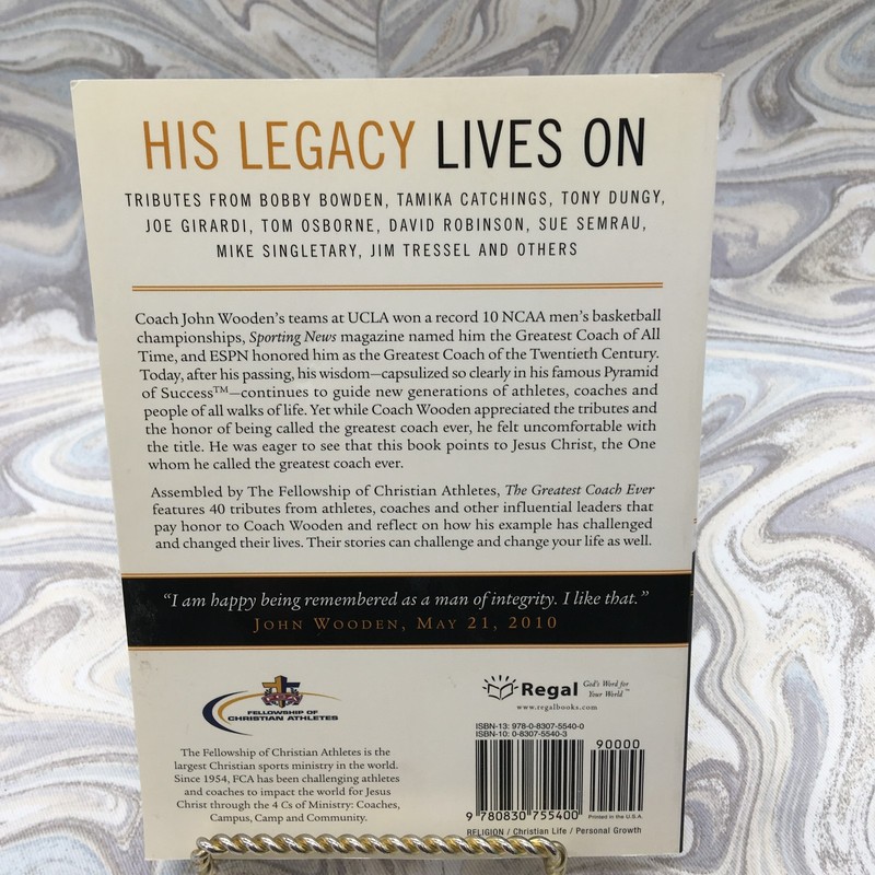 The Greatest Coach Ever: Timeless Wisdom & Insights of John Wooden - Tony Dungy gallery