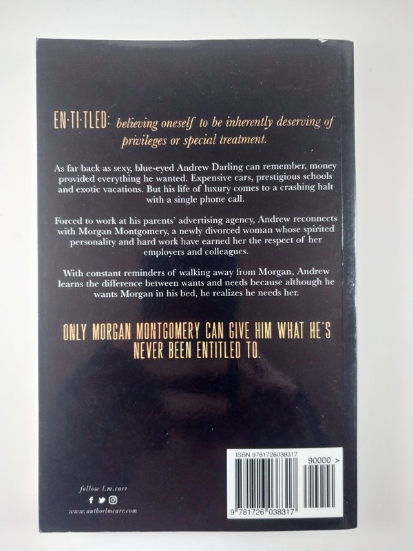 Entitled by L.M.Carr (2018, TPB) The Love Duet Book 1 - Signed - Bookmark gallery