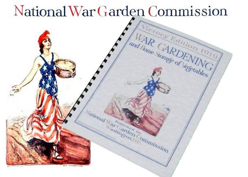 Lot Of Five War Gardening Commission Manuals 1917 - 1919 gallery